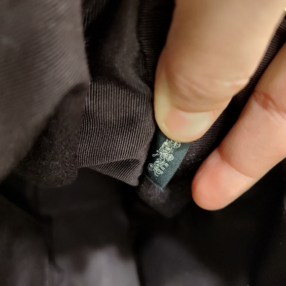 🥰EUC Coach #F29209 Signature Monogram Logo Leather Shoulder Satchel Bag, 🤎 - Picture 14 of 16